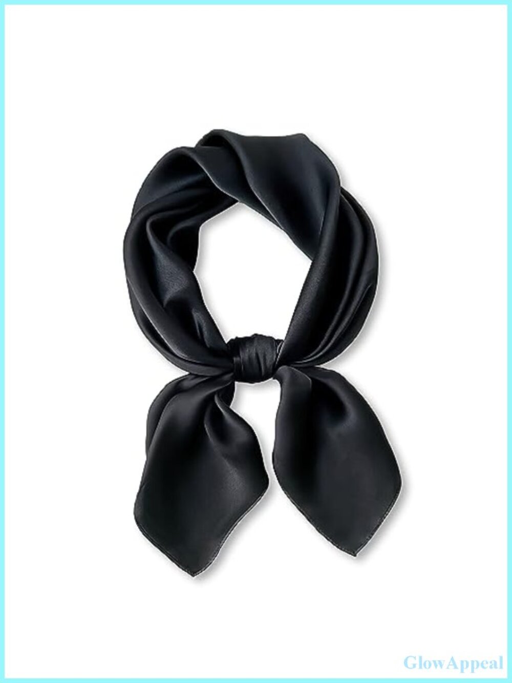 100% Mulberry Silk Scarf 27x27 Square Neckerchief Hair Accessory Gift
